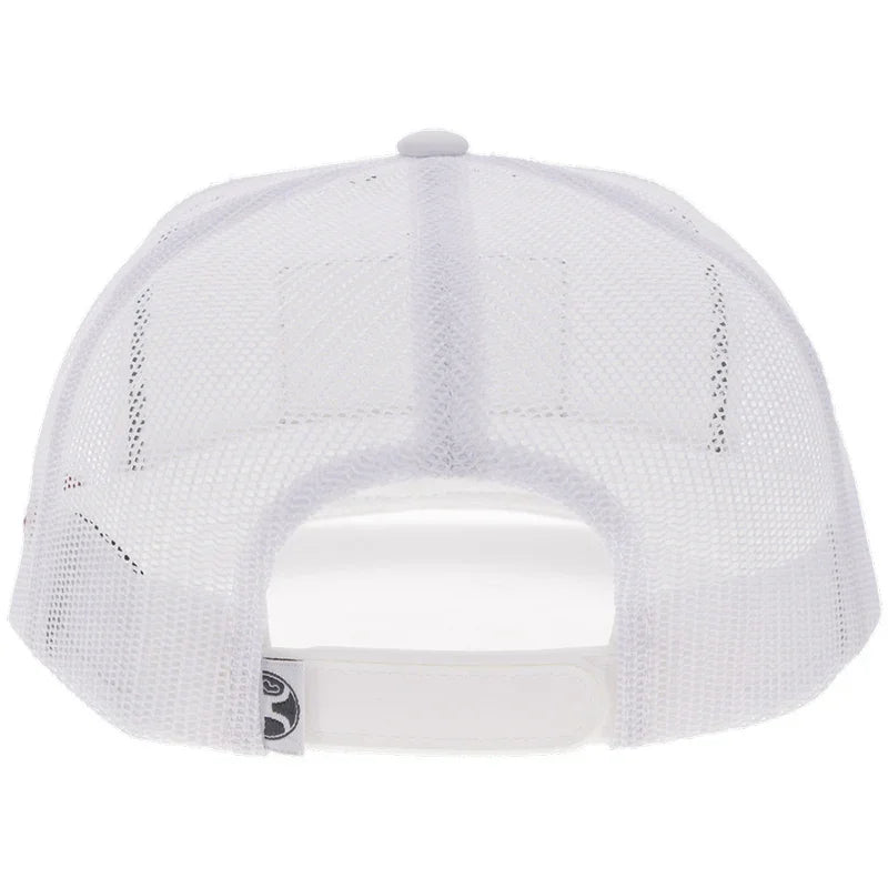 Men's Hooey "Liberty Roper" White with Flag Patch 2610T-WH