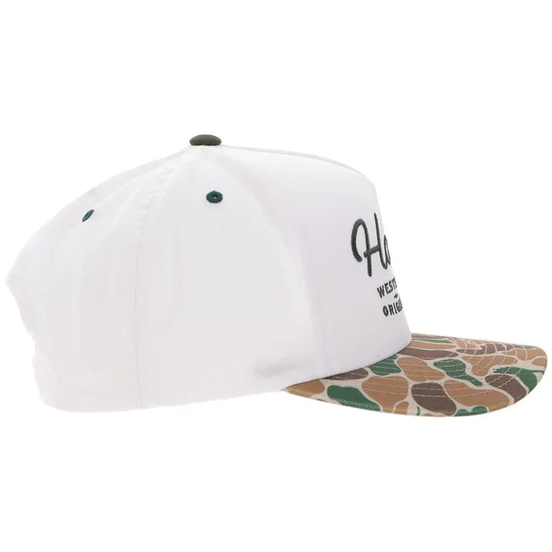 Men's Hooey "OG" Hat White/Camo 2560T-WHCA