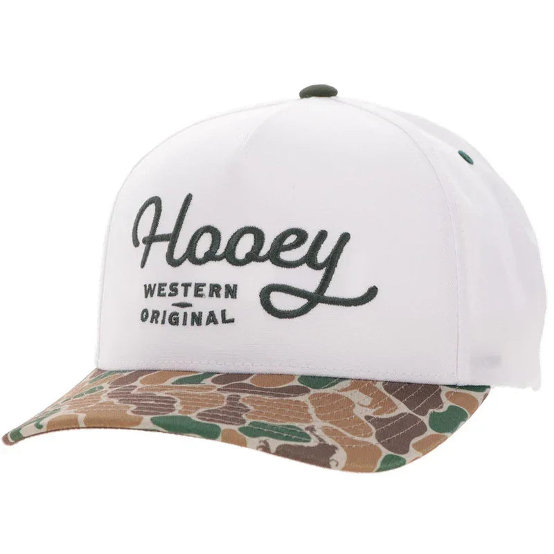 Men's Hooey "OG" Hat White/Camo 2560T-WHCA