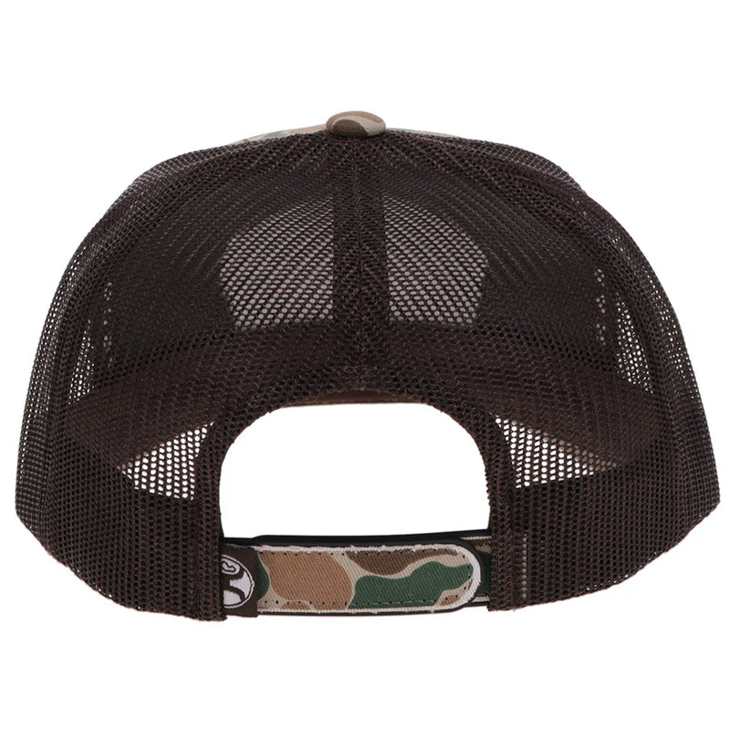 Men's Hooey "Outfitters" Hooey Hat Camo/Brown with Patch 6026T-CABR