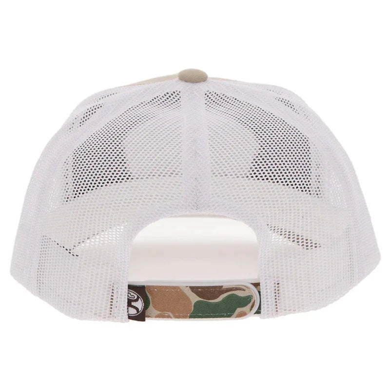 Men's Hooey "Outfitters" Tan and White with Patch 6026T-TNWH