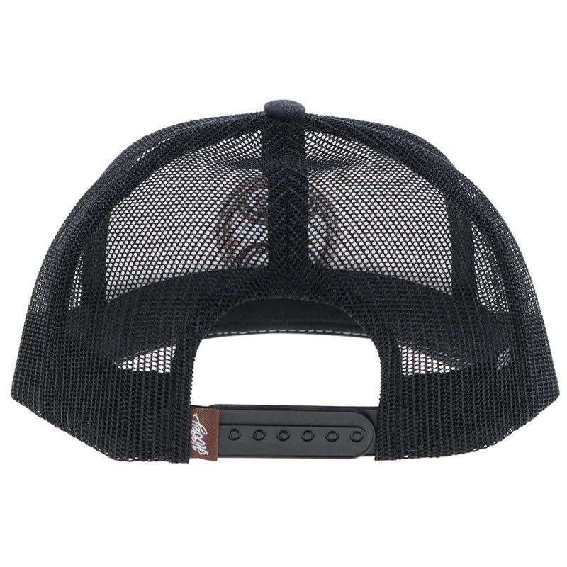 Men's Hooey "Primo" Hat White, Black with Brown Circle Patch 2546T-WHBK - Crazy House Western Wear