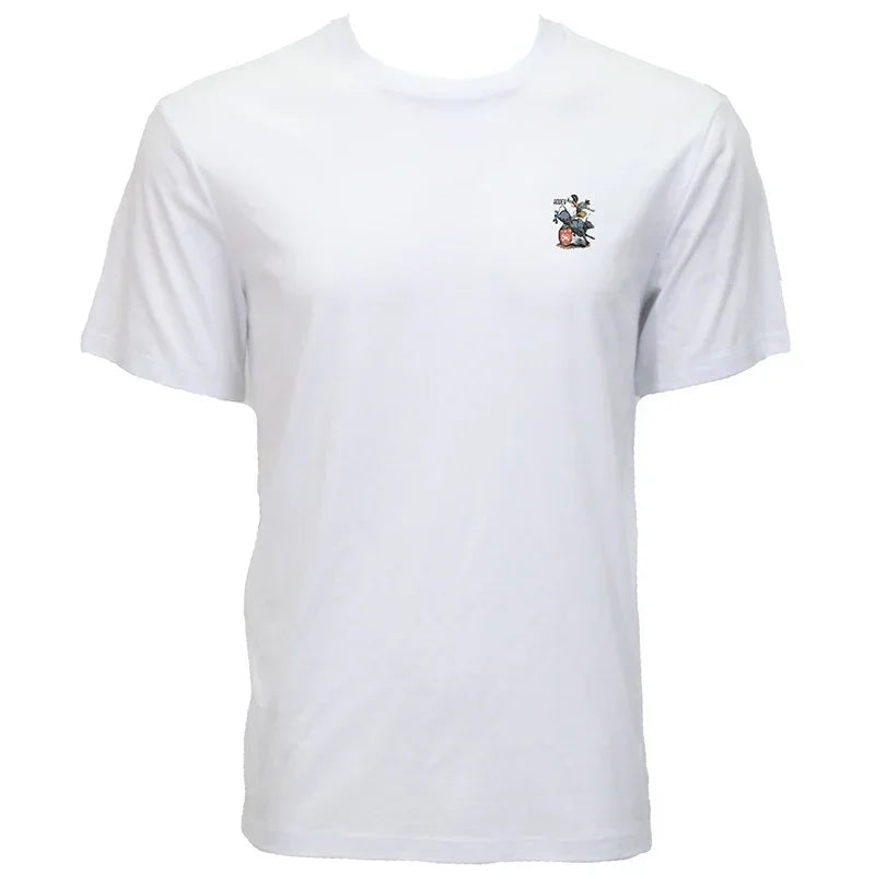 Men's Hooey "Prison Rodeo" T-shirt White with Multicolor Rodeo Graphic HT1893WH - Crazy House Western Wear