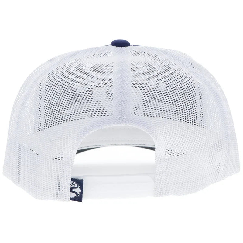 Men's Hooey "Rank Stock" Navy and White Hat 2562T-NVWH - Crazy House Western Wear