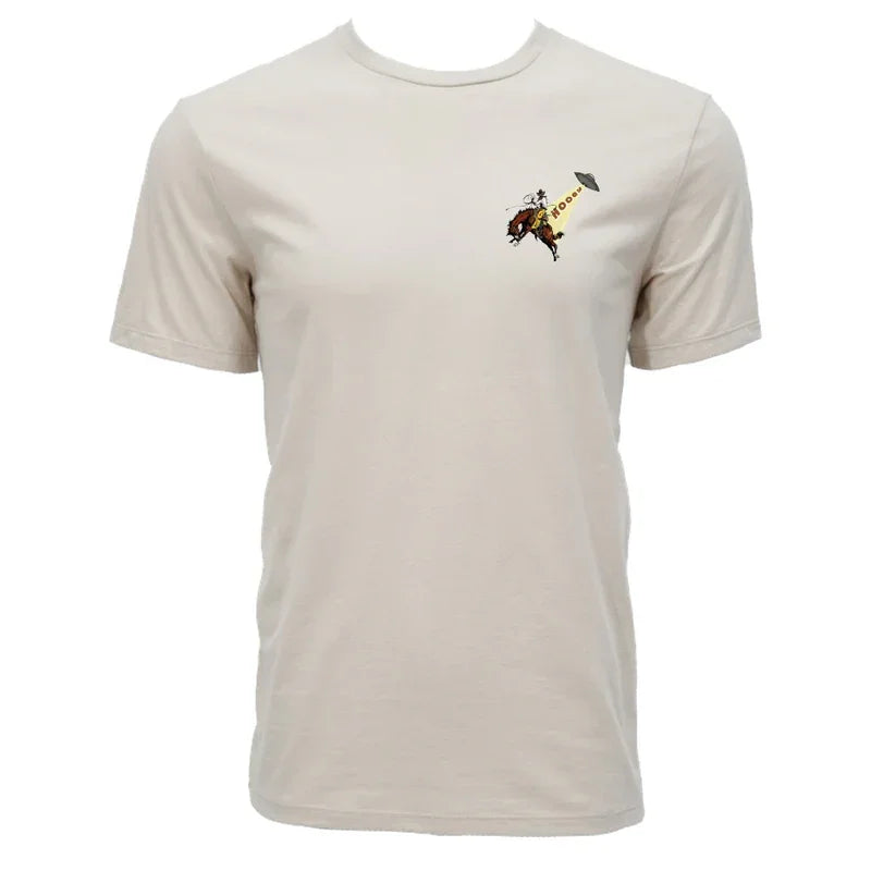 Men's Hooey "Space Rustler" Cream with Space Cowboy T-shirt HT2677CR
