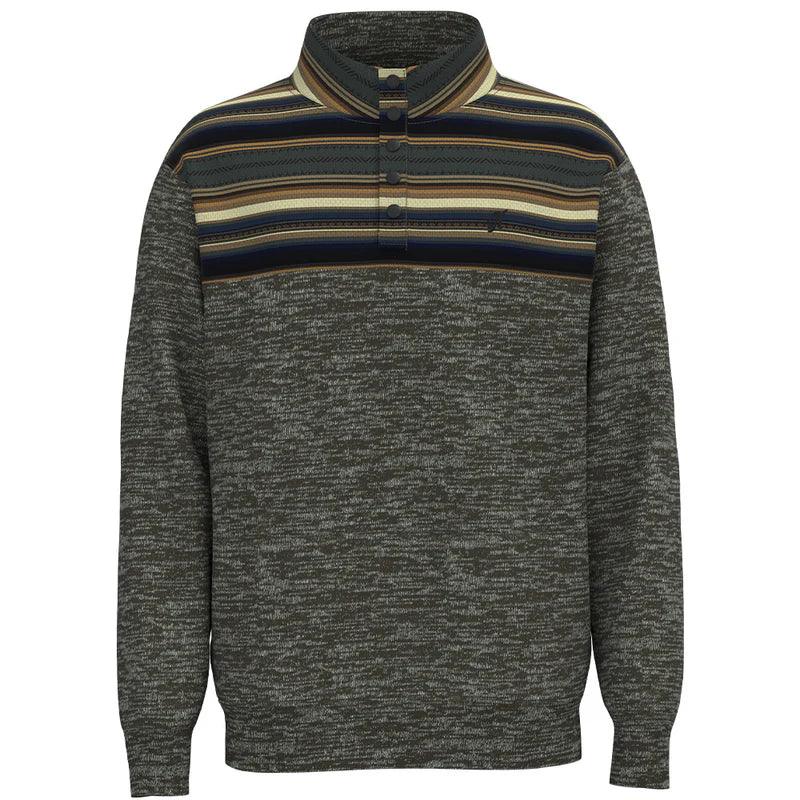 Men's Hooey "Stevie" Pullover Brown w/Serape HH1348BRSP