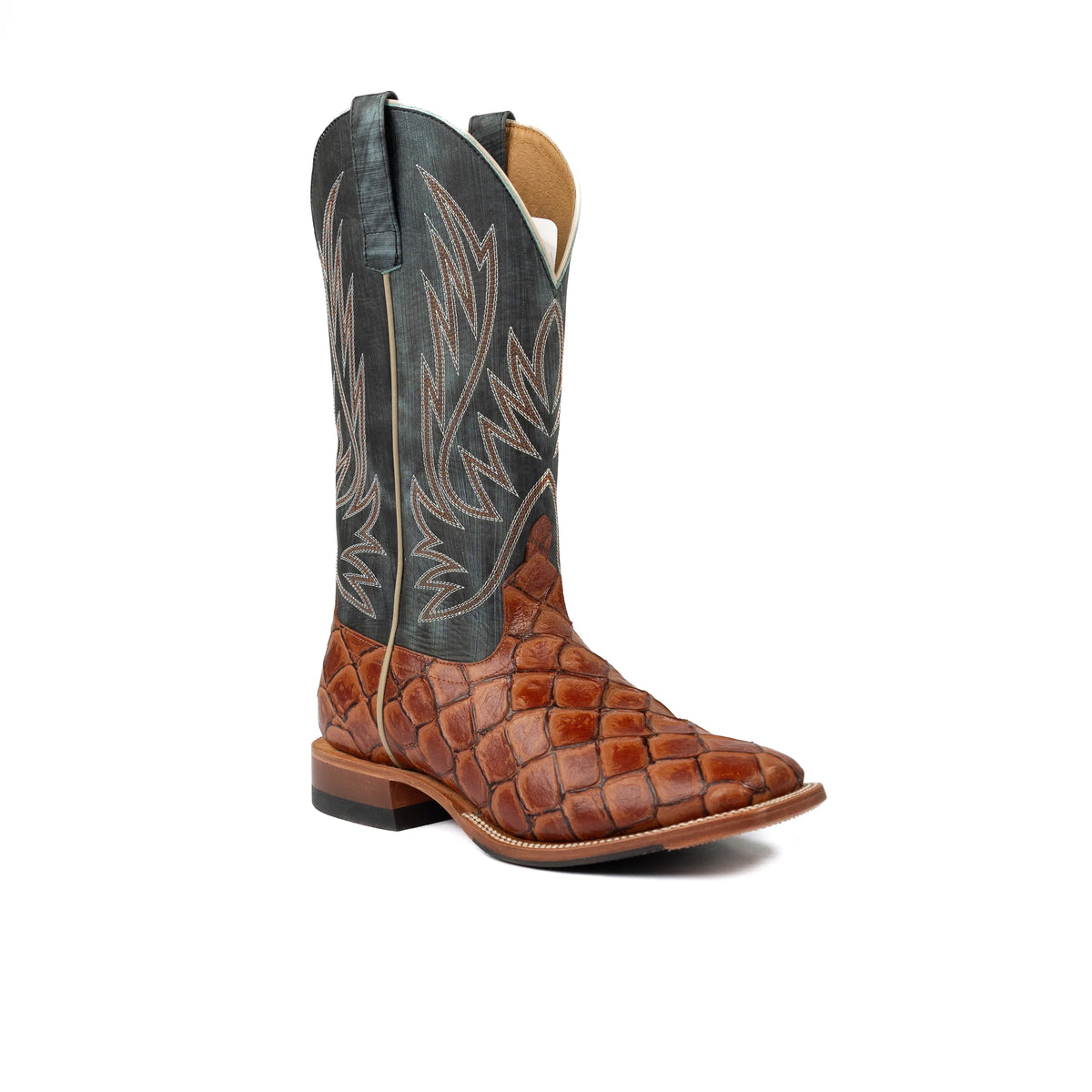 Men's Horse Power Cognac Filet of Fish with 13" Seas the Day Top HP1823