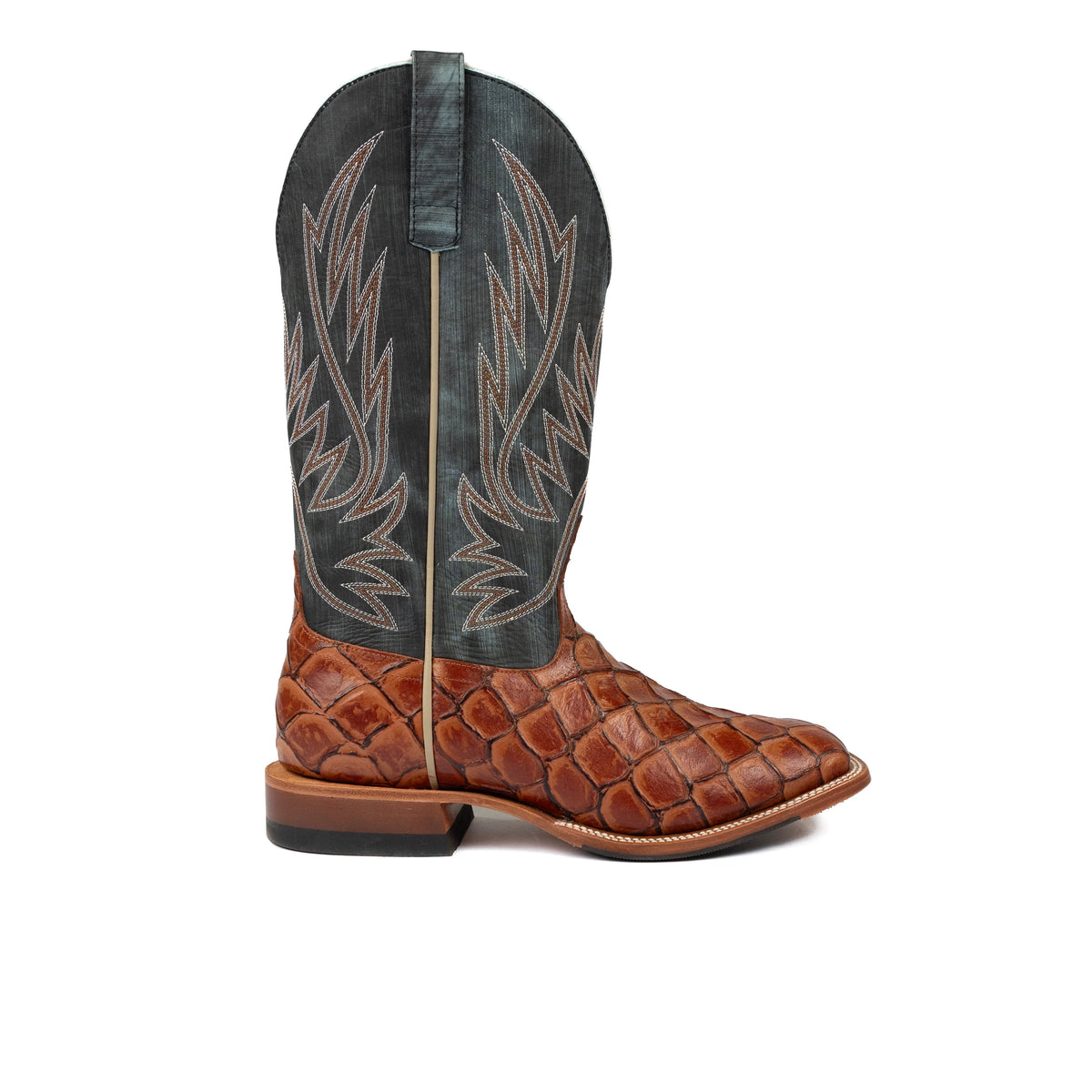 Men's Horse Power Cognac Filet of Fish with 13" Seas the Day Top HP1823