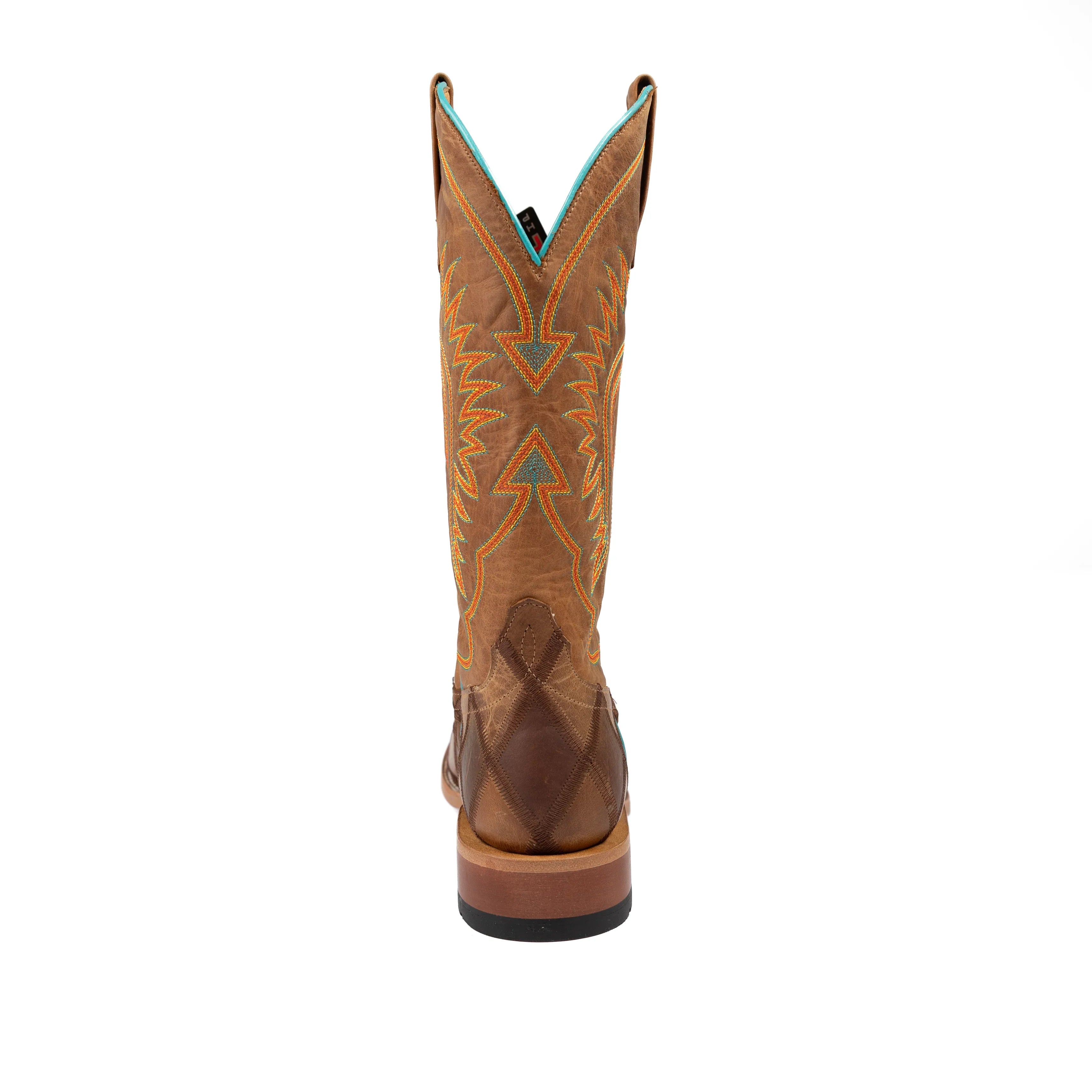 Men's Horse Power Crazy Train Patchwork with 13" Honey Crazyhorse Top HP1053