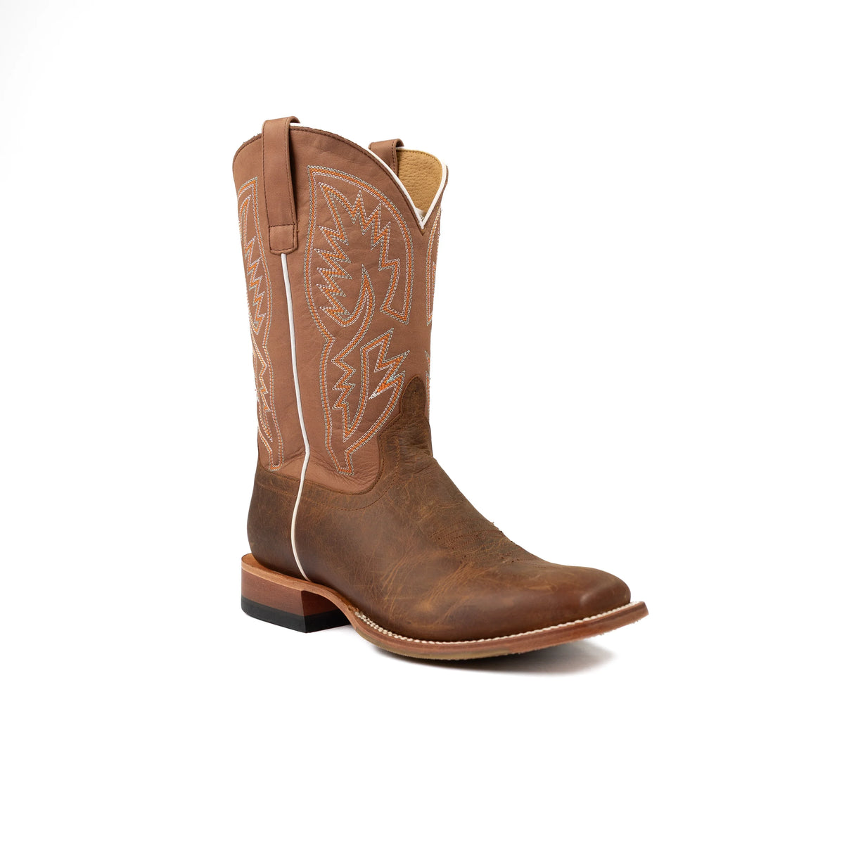 Men's Horse Power Distressed Bison with 11" Tan Maverick Top HP1877
