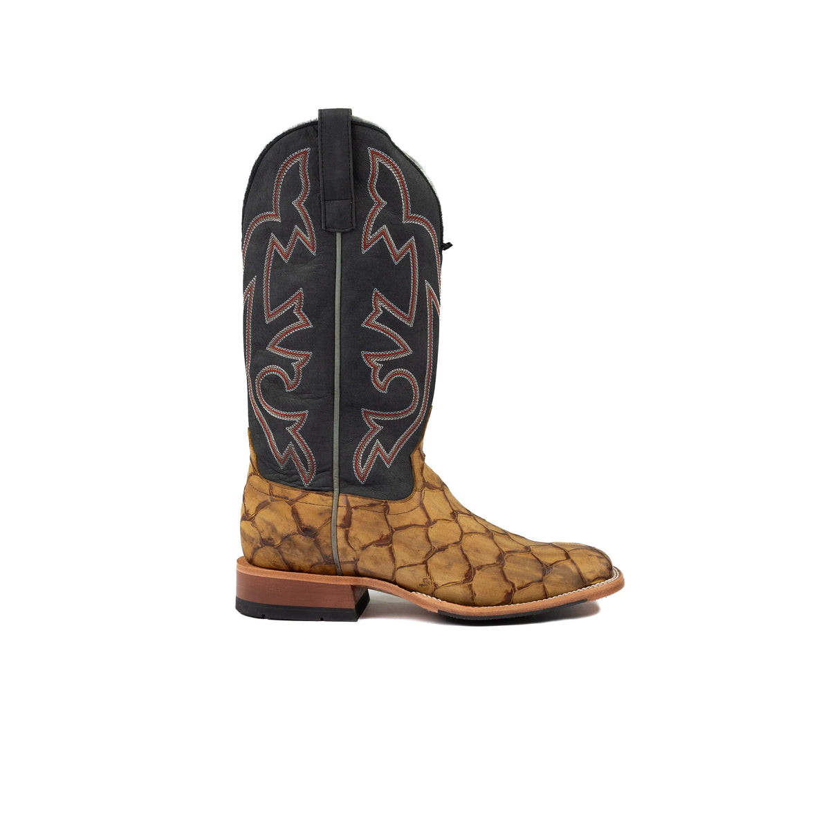 Men's Horse Power Honey Filet of Fish Print with 13" Black Maverick Top HP1865