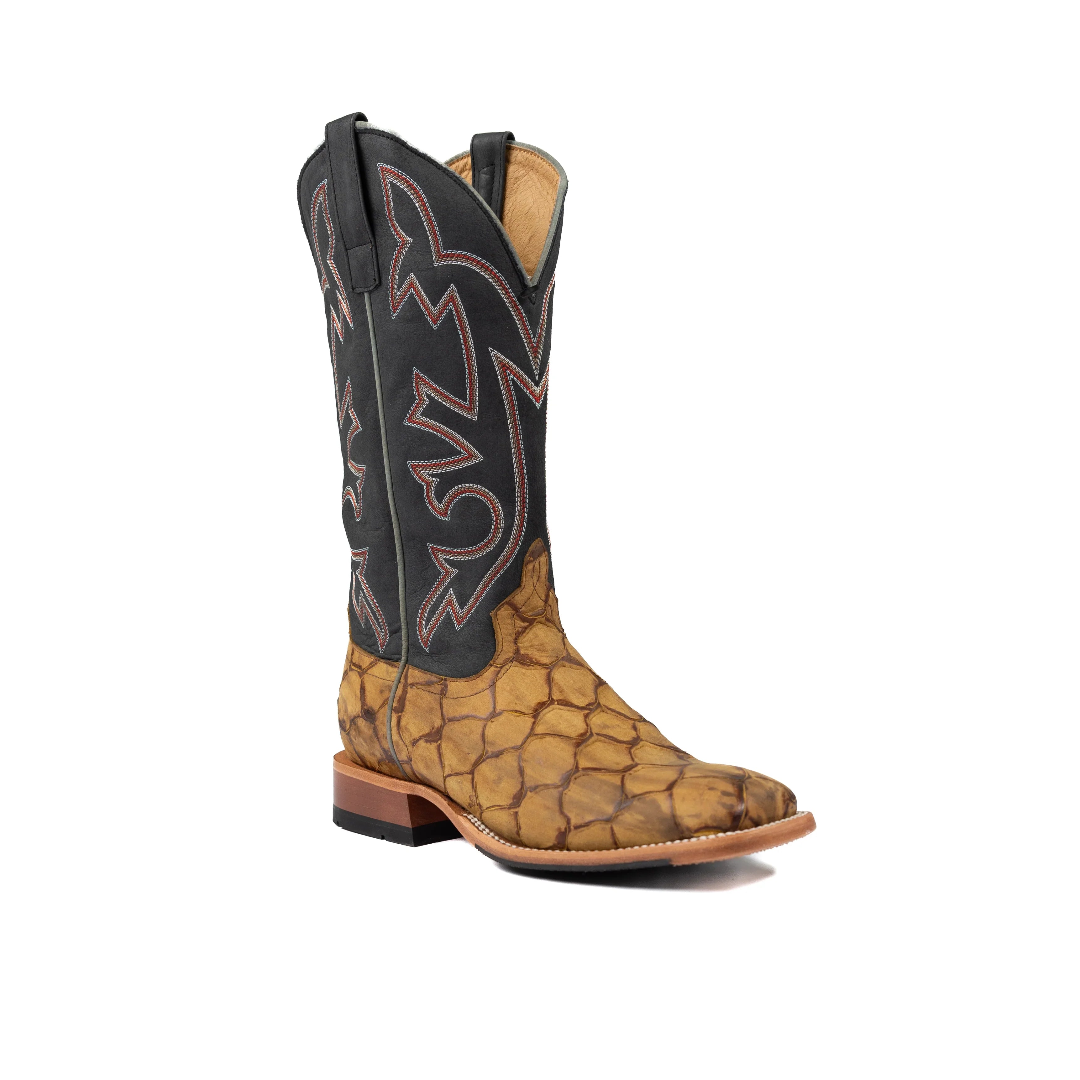Men's Horse Power Honey Filet of Fish Print with 13" Black Maverick Top HP1865