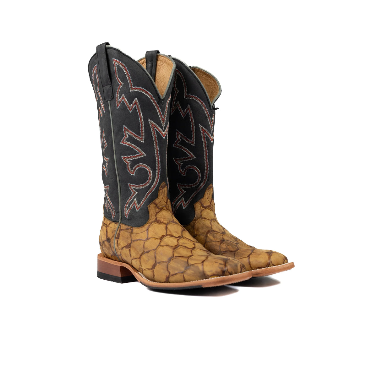 Men's Horse Power Honey Filet of Fish Print with 13" Black Maverick Top HP1865
