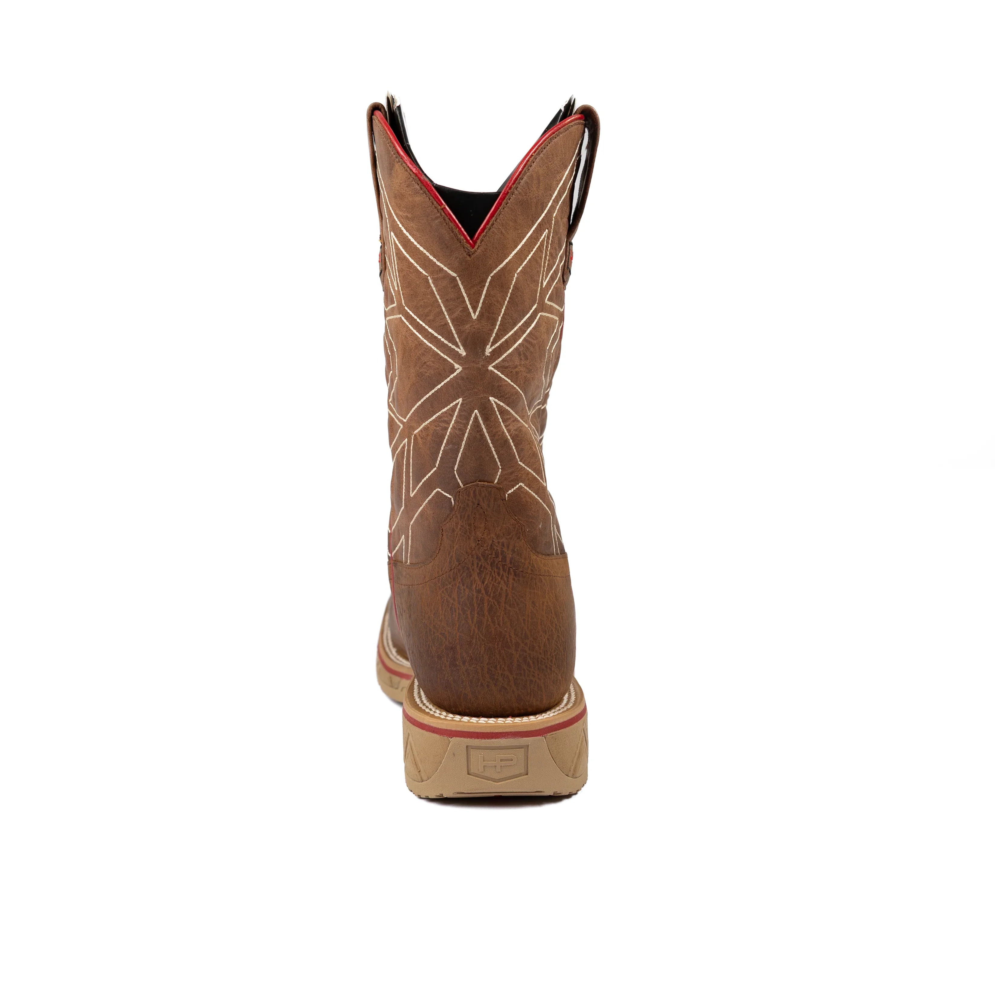 Men's Horse Power Steel Toe Distressed Bison Work Boots HPW2511