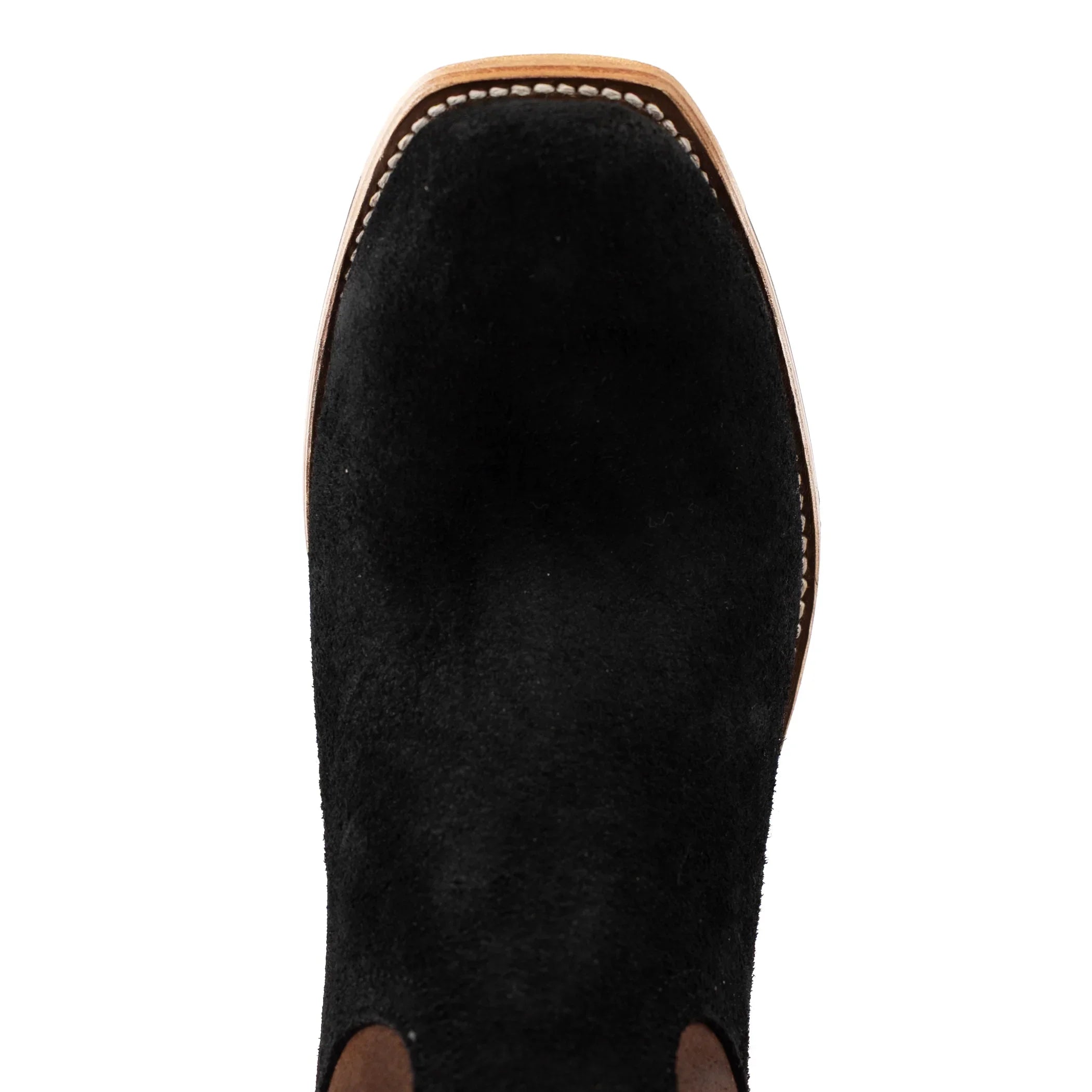 Men's Horse Power Top Hand Black Suede with 13" Oil Tan Top HP9524