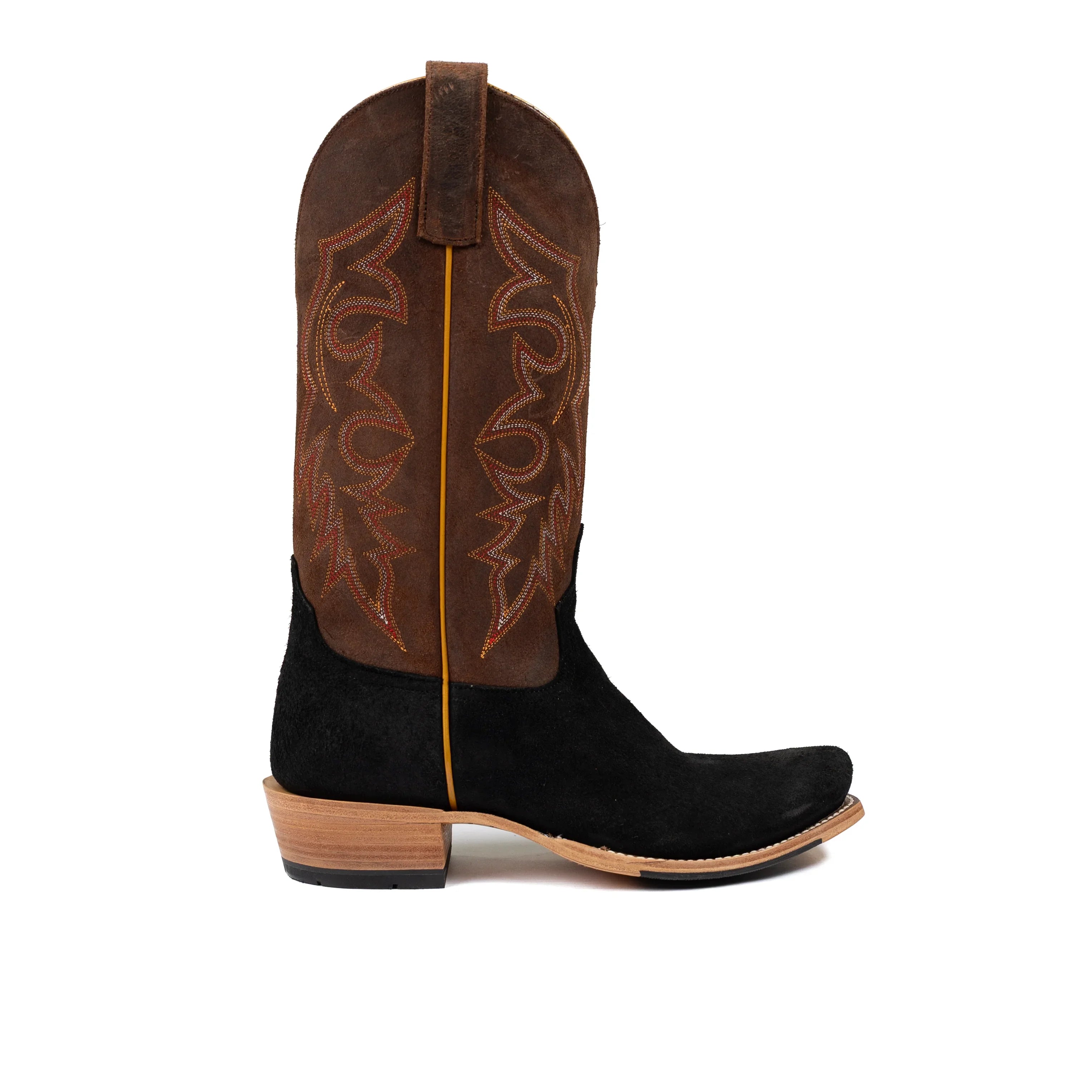Men's Horse Power Top Hand Black Suede with 13" Oil Tan Top HP9524