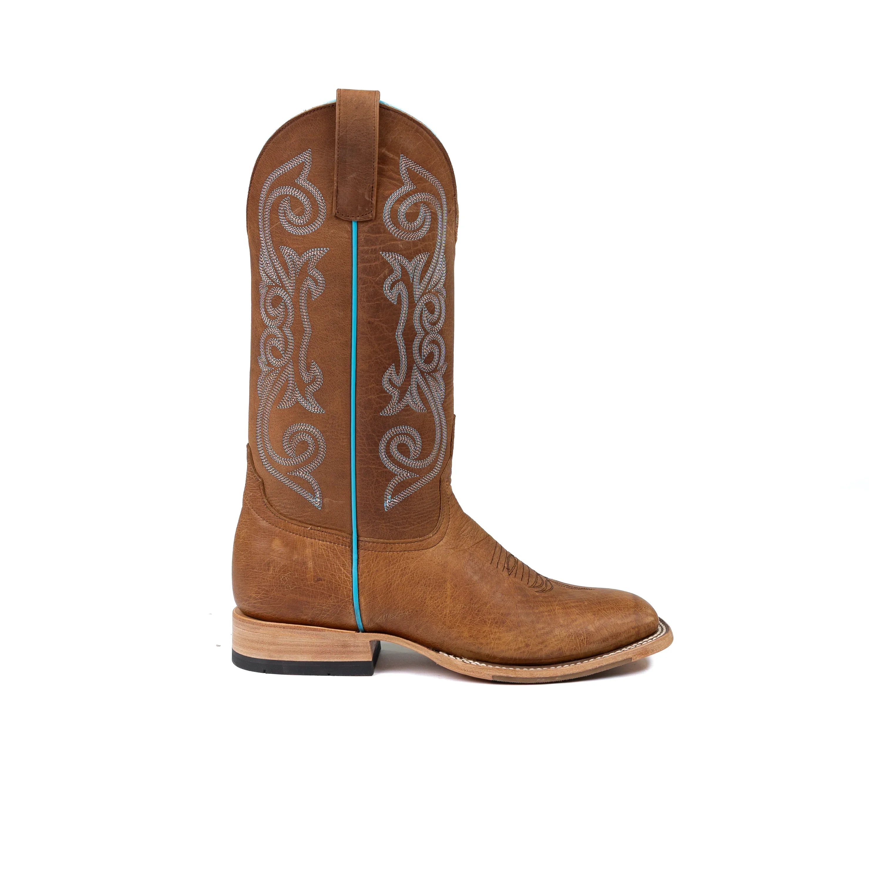 Men's Horse Power Top Hand Oryx Soft Smooth Quill Ostrich with 13" Honey Crazyhorse Top HP8067