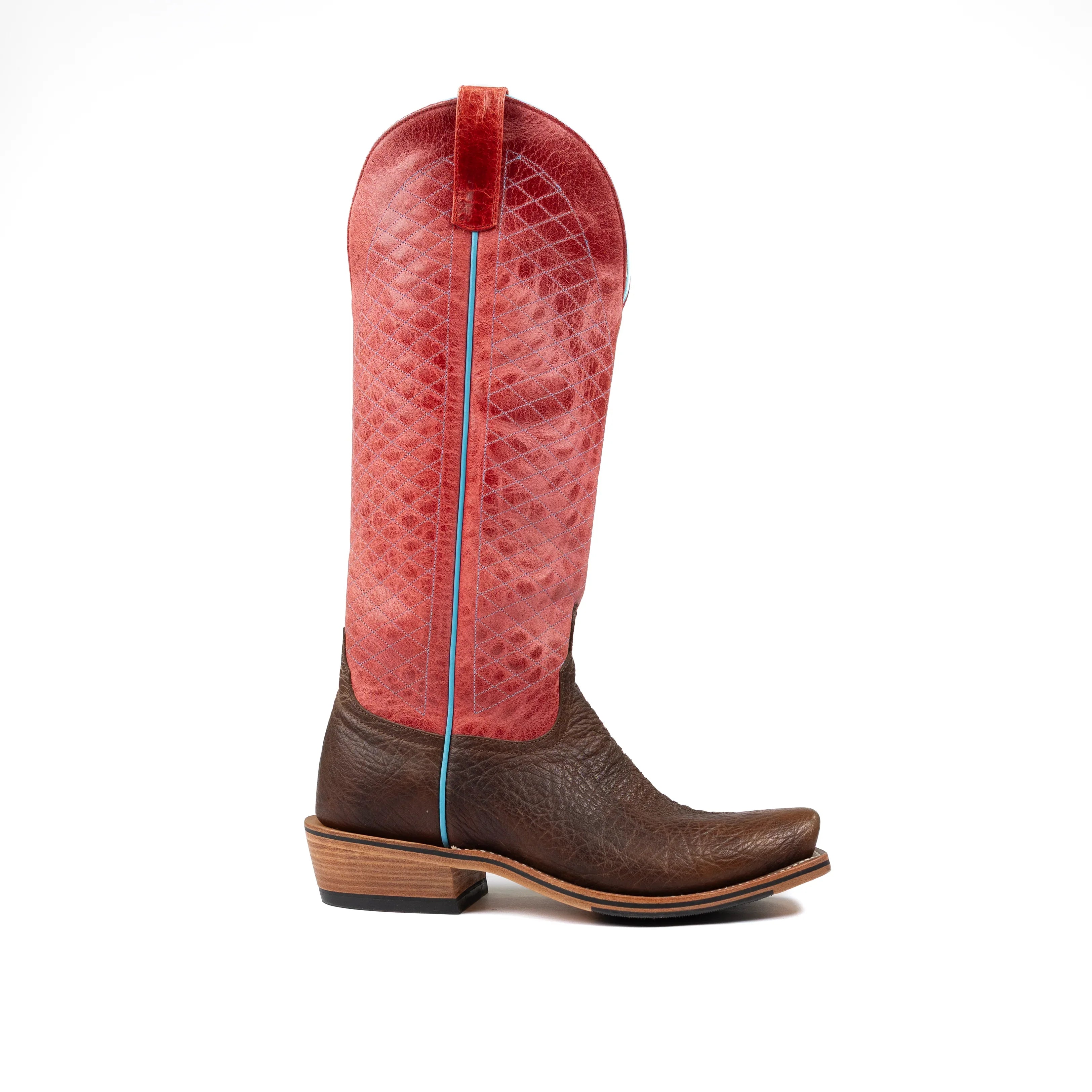 Men's Horse Power Top Hand Shrunken Shoulder with 16" Red Sinsation Top HP9507