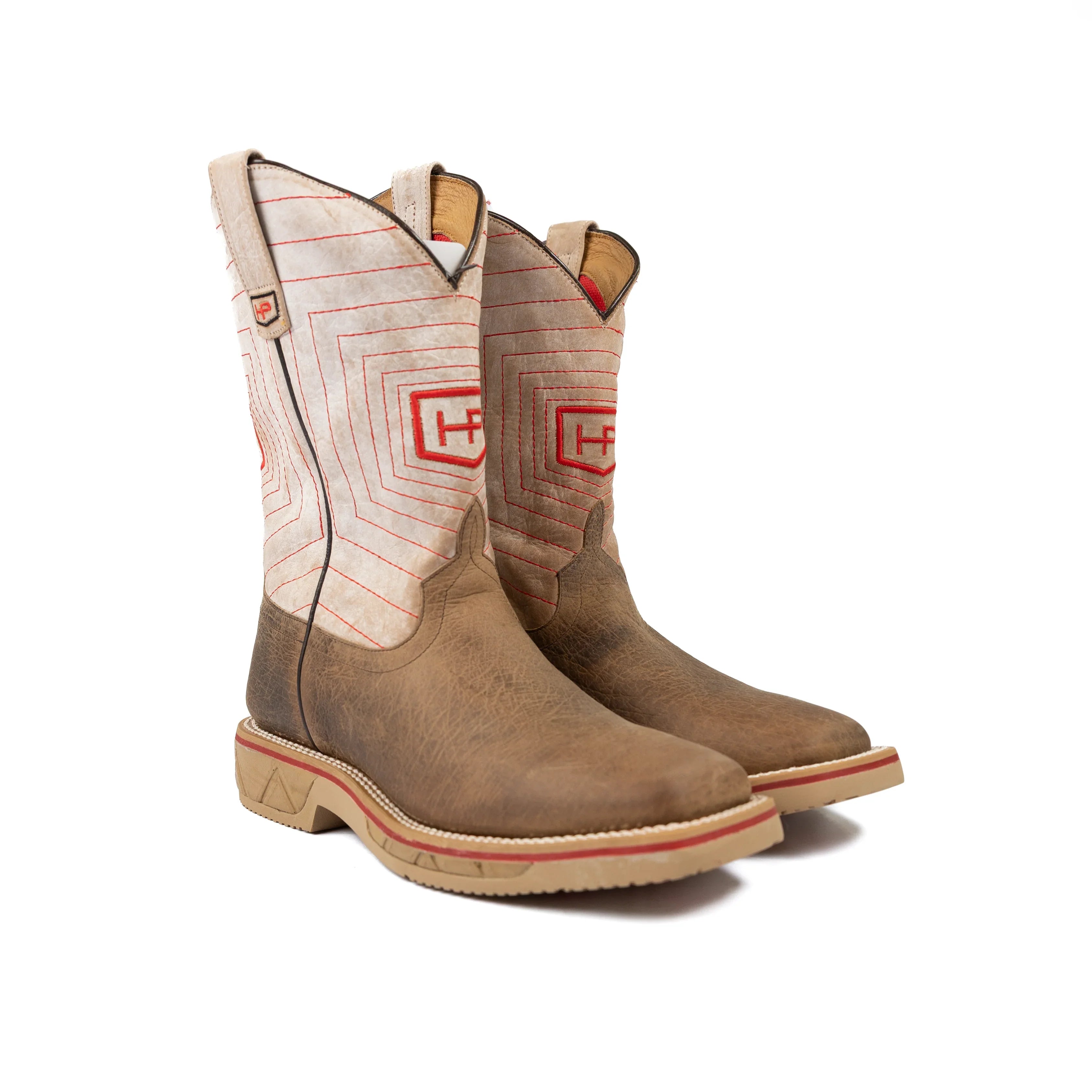 Men's Horse Power Work Earth Distressed Bison Boot HPW2517