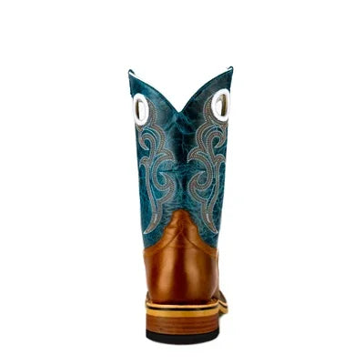Men's Horsepower Marlboro Crazyhorse with 12" Blue Jean Baby Top HPW2504 - Crazy House Western Wear