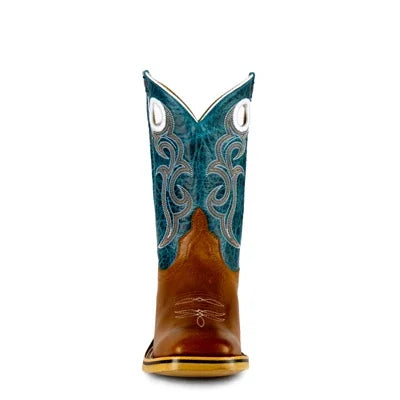 Men's Horsepower Marlboro Crazyhorse with 12" Blue Jean Baby Top HPW2504 - Crazy House Western Wear