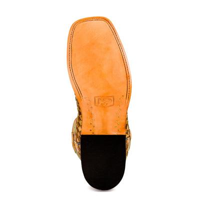 Men's Horsepower Unbeweavable Toast / Antique Bison with 13" Honey Crazyhorse Top HP1758 - Crazy House Western Wear