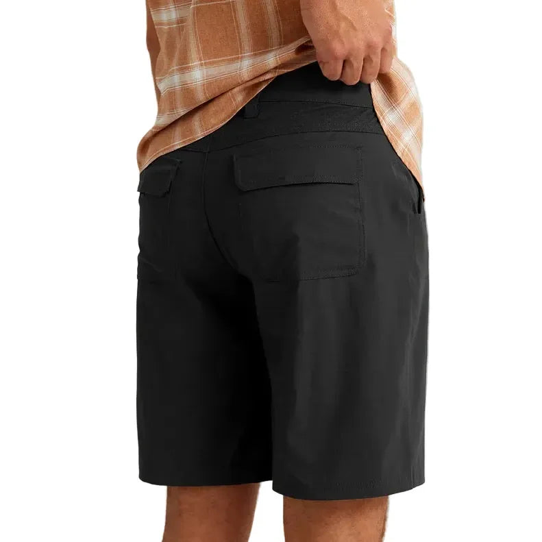 Men's Huk Black Next Level 10.5 IN Shorts H2000171-001