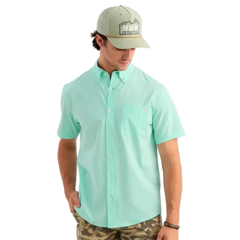 Men's Huk Caicos Kona Button-Down Shirt H1500154-414