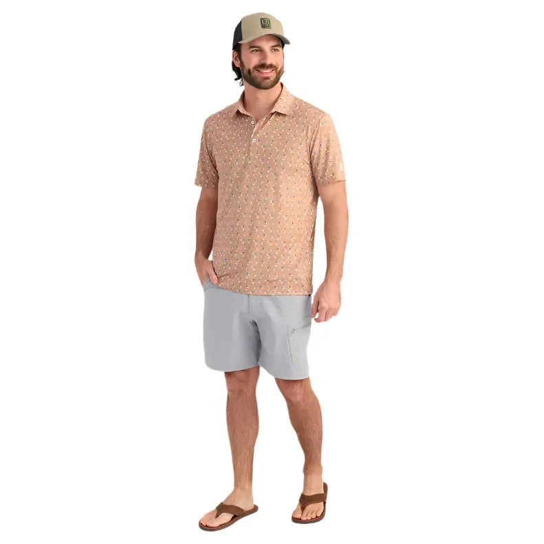 Men's Huk Pursuit Performance Polo Shirt H1200634-201 - Crazy House Western Wear