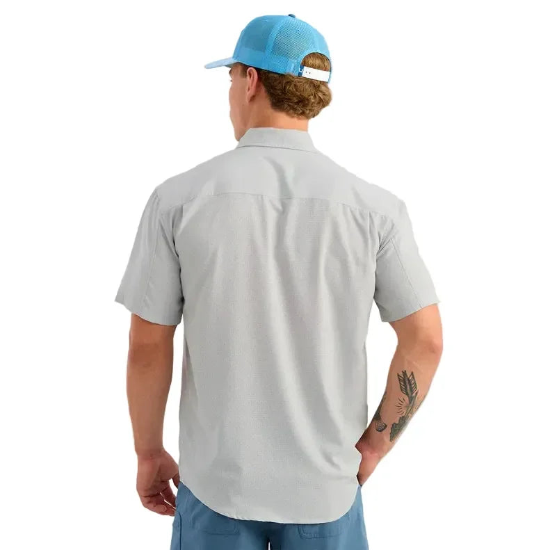 Men's Huk Seagull Tide Point Short Sleeve Button Down H1500171-059