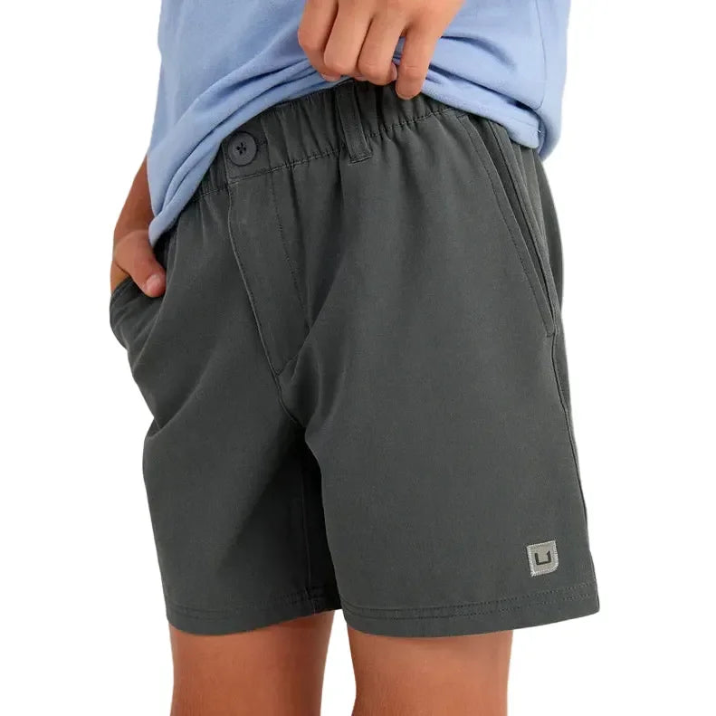 Men's Huk Volcanic Ash Shoreside Shorts H7200028-013