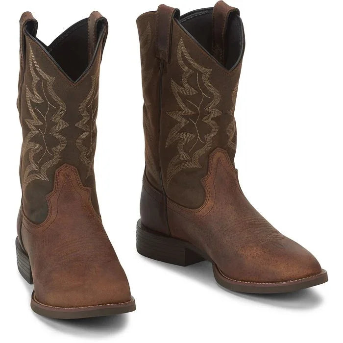 Men's Justin Buster 11" Western Boot 7221 - Crazy House Western Wear