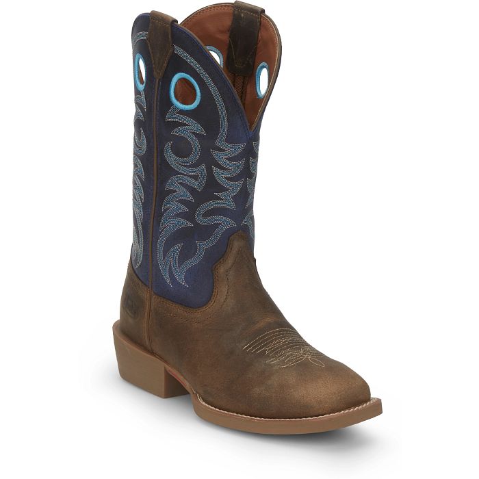Men's Justin Muley 12" Western Boot SE7611 - Crazy House Western Wear