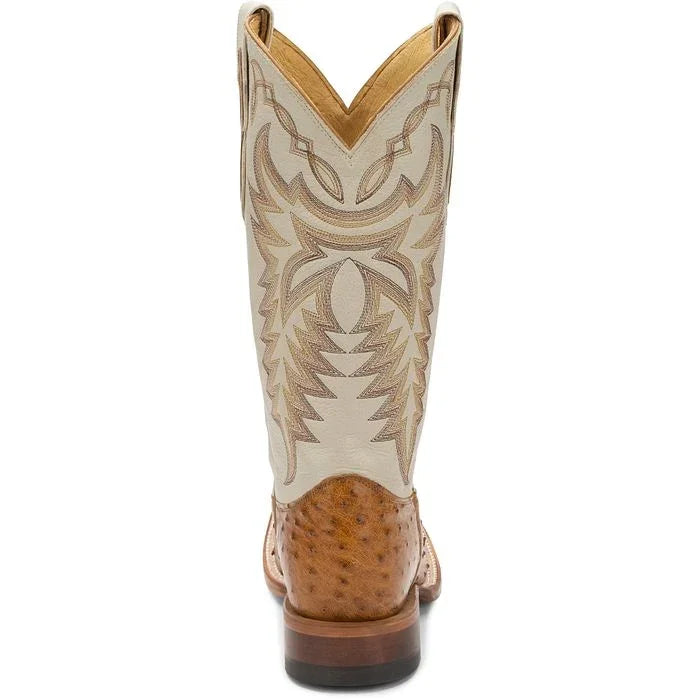 Men's Justin Pascoe 13" Full Quill Ostrich Boot 8094 - Crazy House Western Wear