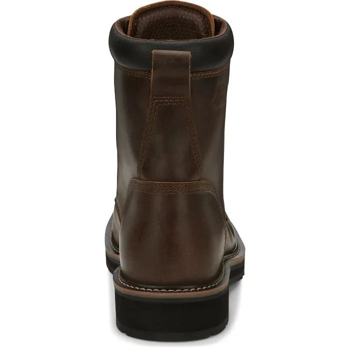 Men's Justin Pulley 8" Steel Toe SE682 - Crazy House Western Wear
