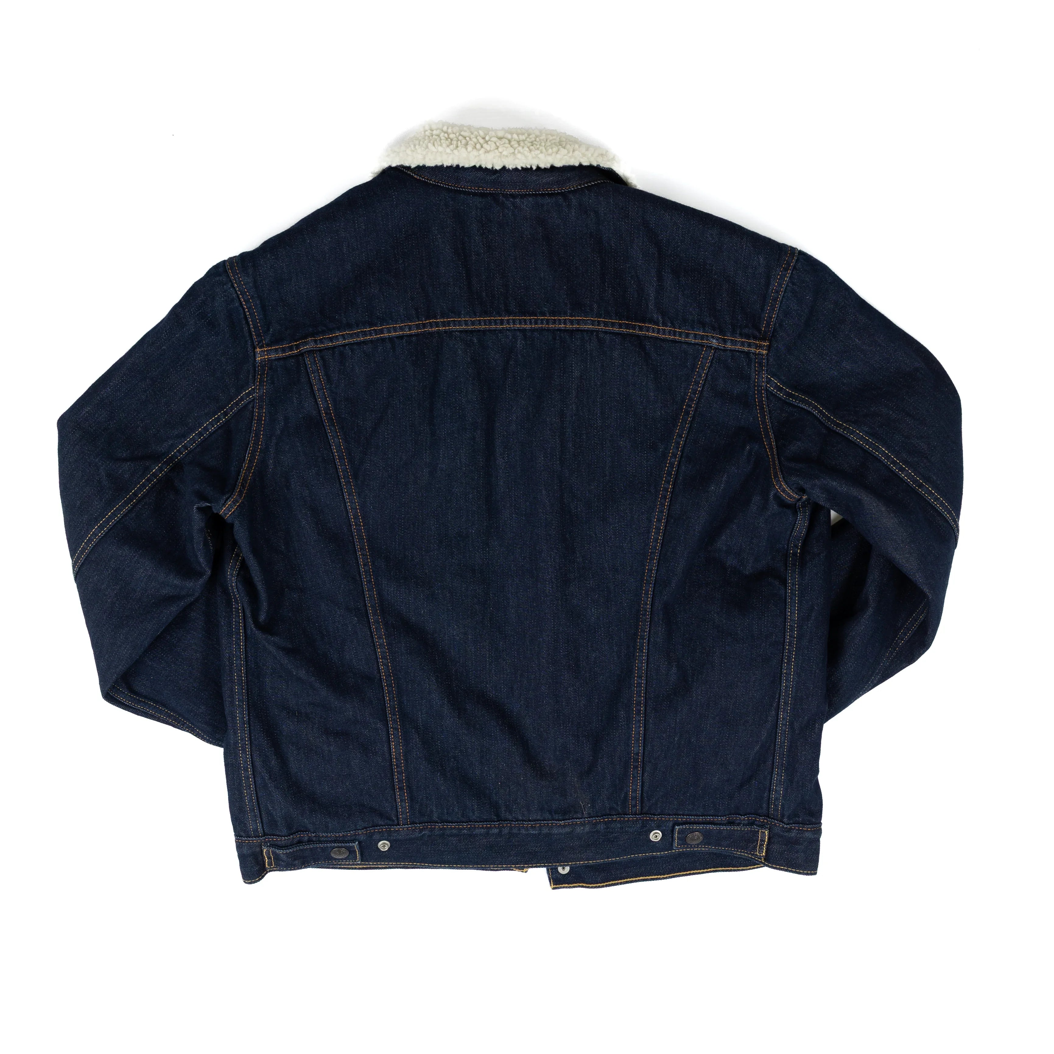 Men's Levi Juniper Rinse Sherpa Trucker Jacket
