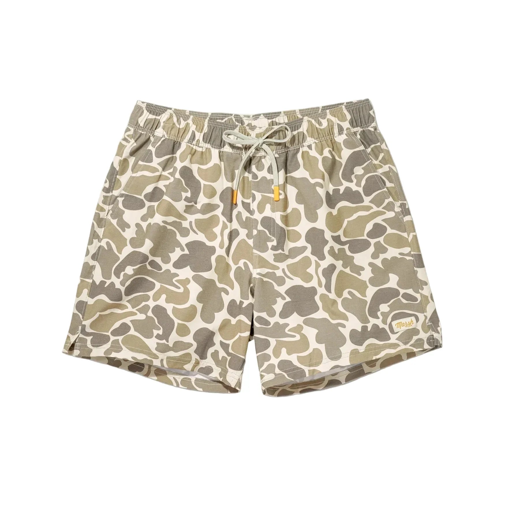 Men's Marsh Wear Khaki Mallard Camo Fulton 5" Volley Shorts MWS5014-KHMC