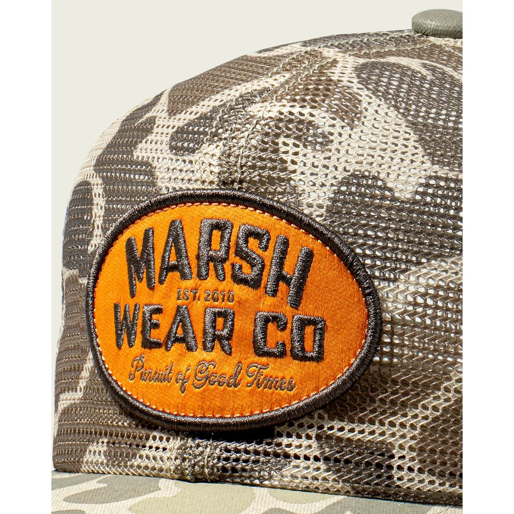 Men's Marsh Wear Khaki Mallard Camo Outpost Mesh Trucker Hat MWC2012-KHMC