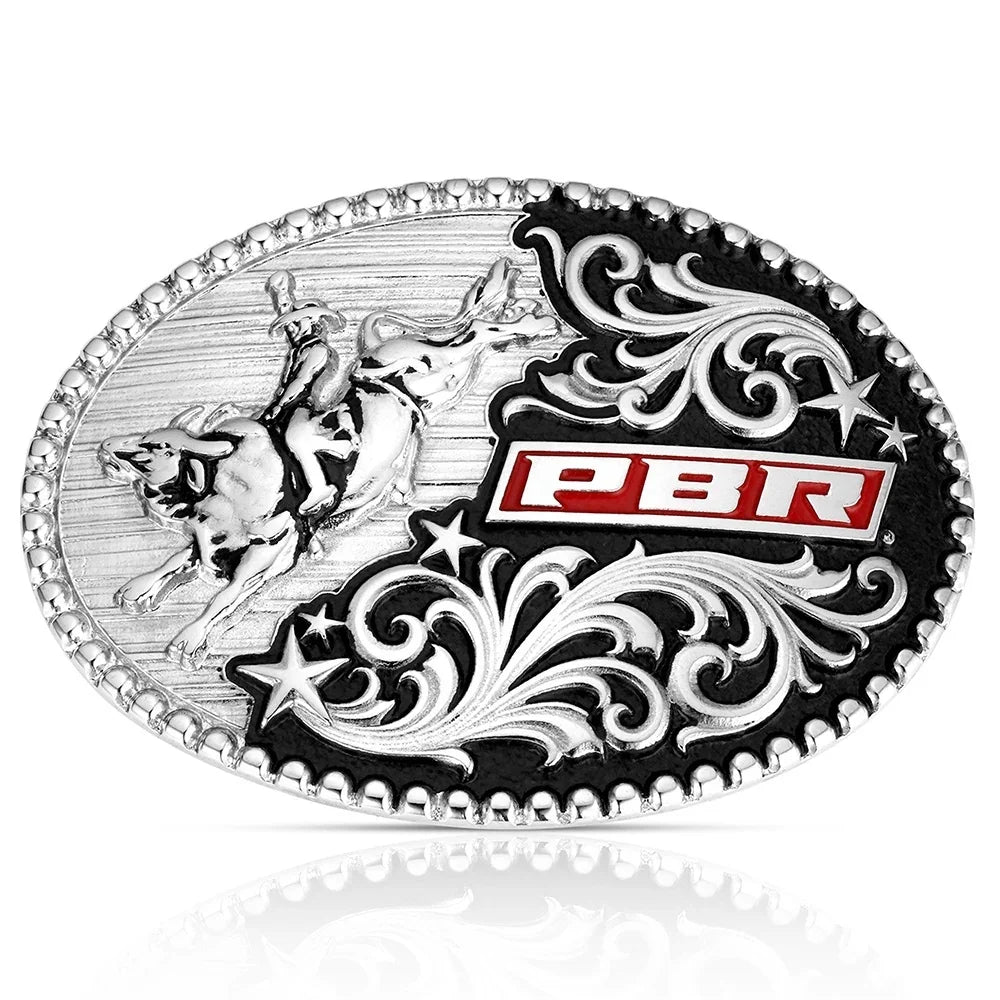 Men's Montana Attitude Eight SEconds Style PBR Buckle A1092PBR