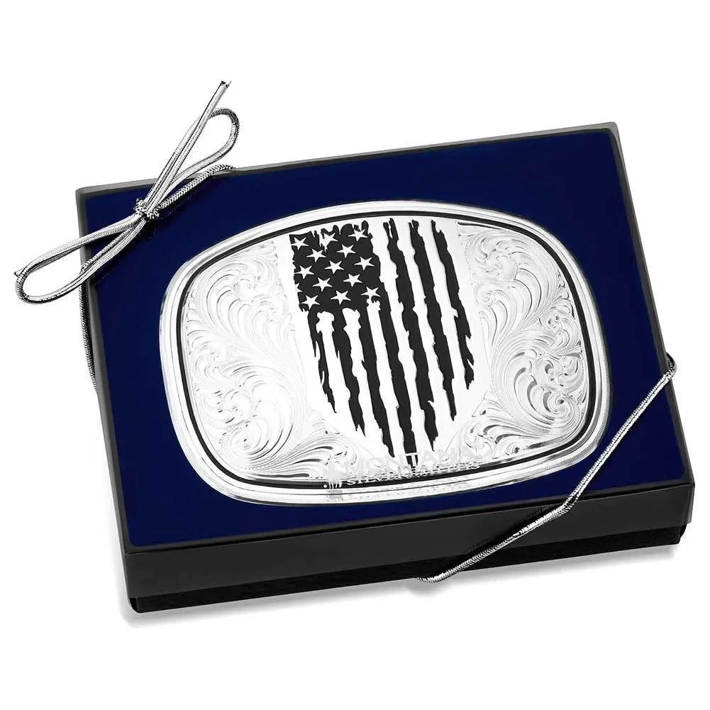 Men's Montana Silversmiths American Made Strength Buckle AM54910NF