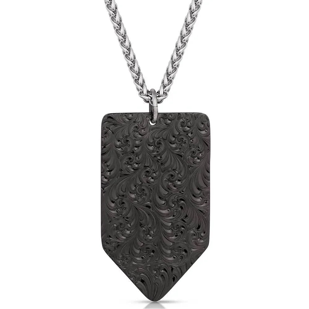 Men's Montana Silversmiths American Made Strength Necklace AMNC5911MA