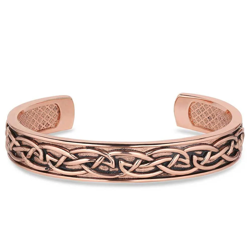 Men's Montana Silversmiths Cathedral Rock Copper Cuff Bracelet BC5815