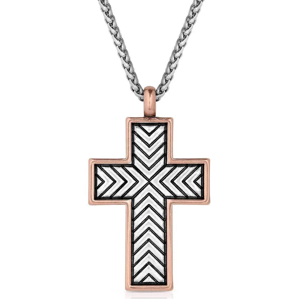 Men's Montana Silversmiths Faithful Destiny Necklace NC6008