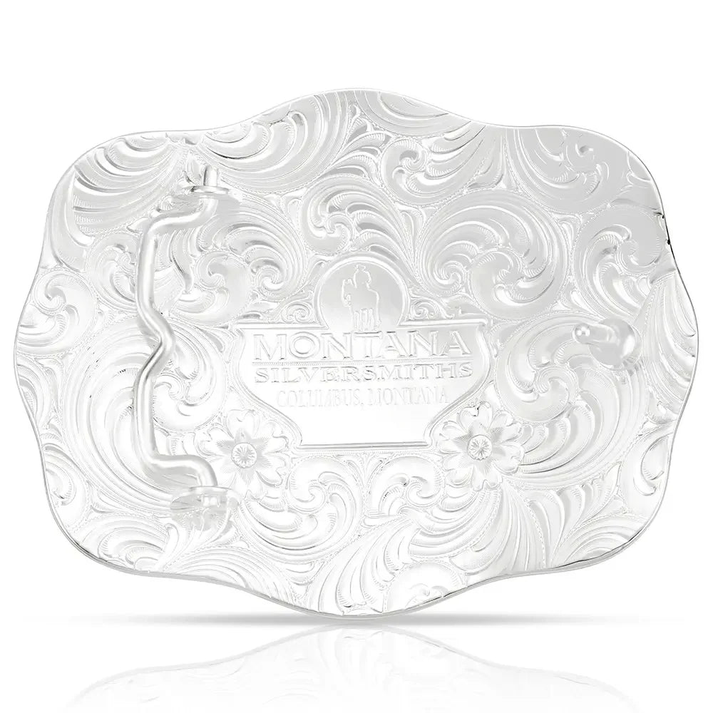 Men's Montana Silversmiths Four Star Buckle with Christian Cowboy 57610-731