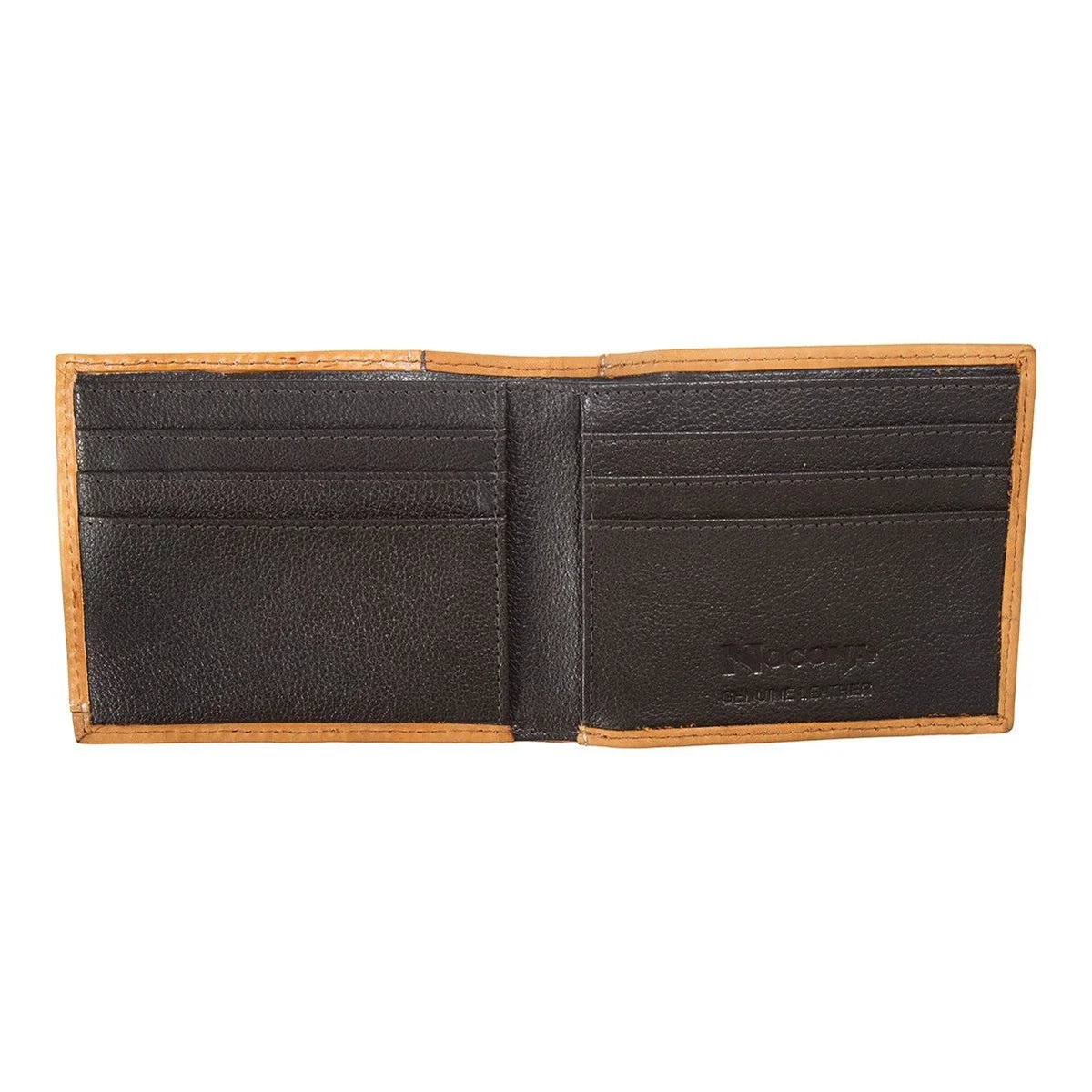 Men's Nocona Tan Bifold Style Wallet N500049008 - Crazy House Western Wear