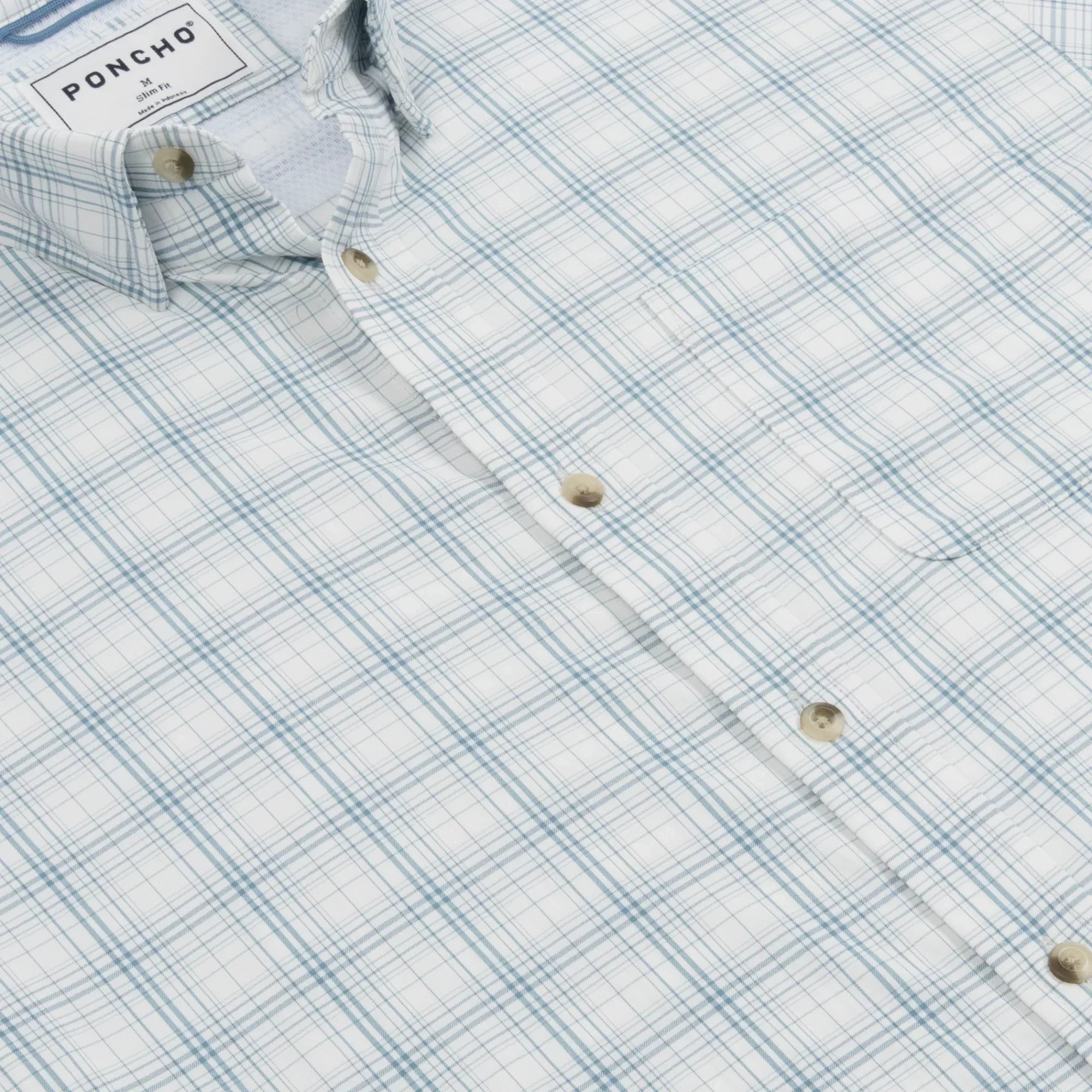 Men's Poncho Short Sleeve "The Bow To The King" Button Up Shirt