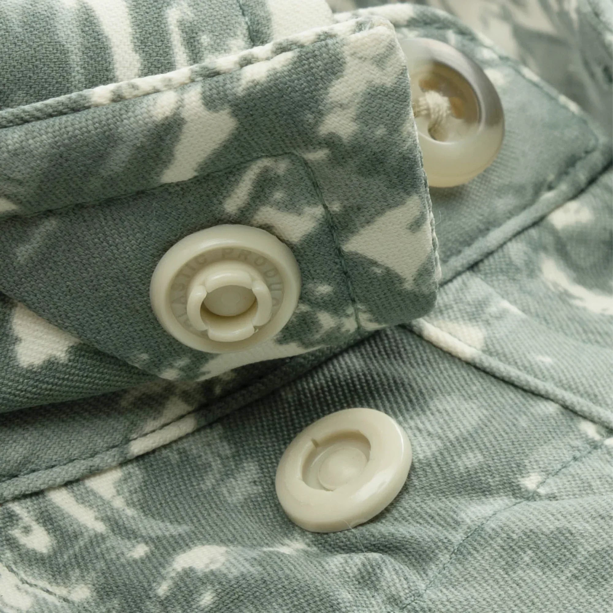Men's Poncho Short Sleeve "The Chicken On A Hook" Button Up Shirt
