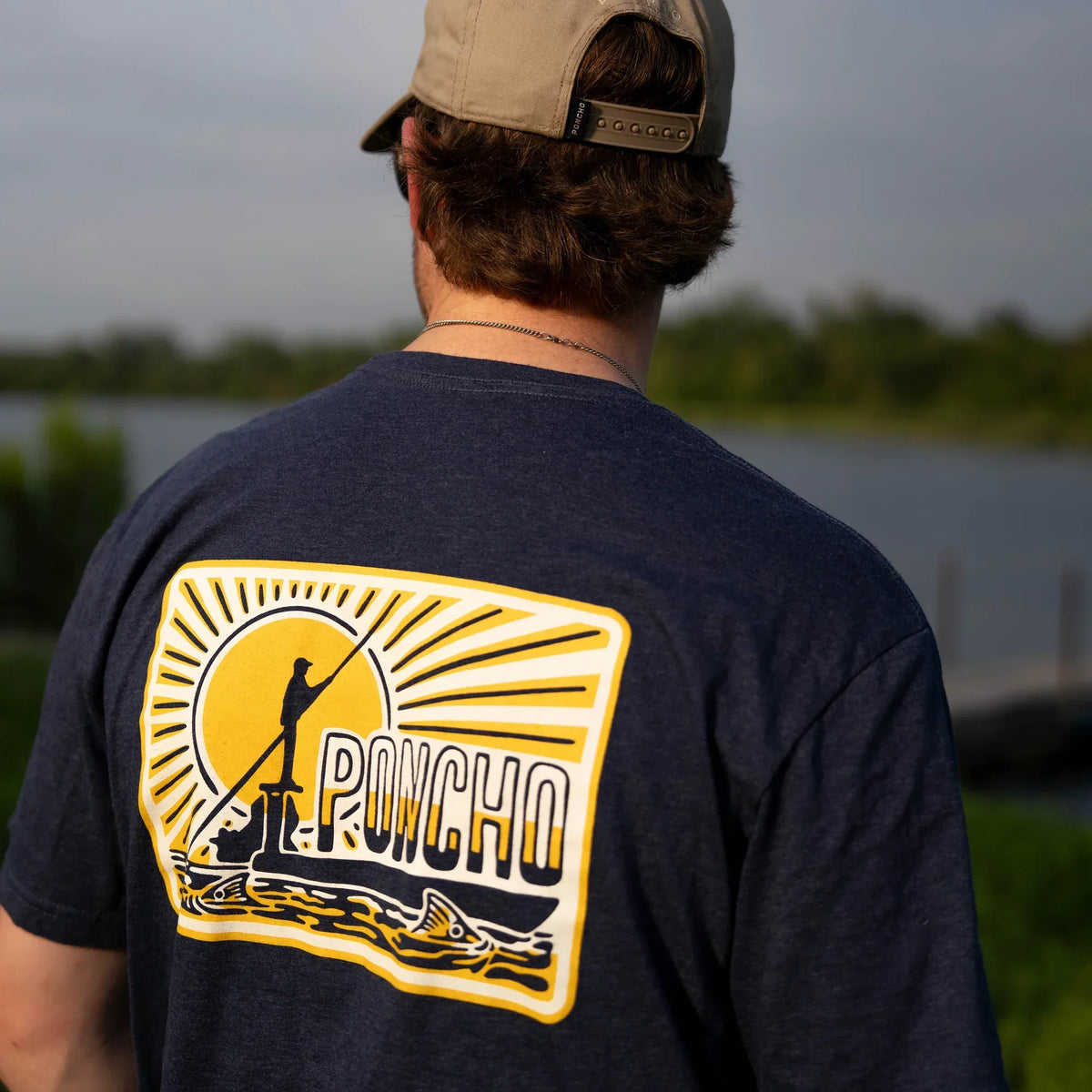 Men's Poncho Short Sleeve " The Skiff Tee"