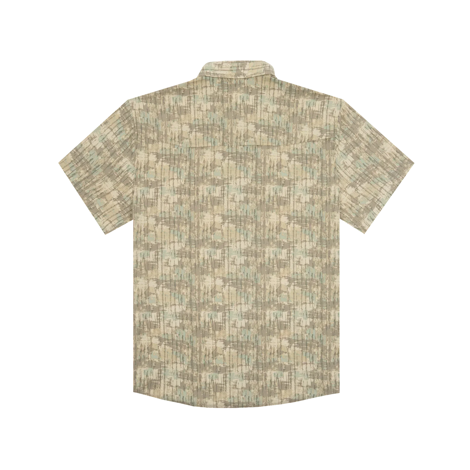 Men's Poncho Short Sleeve "The Swamp Donkey" Button Up Shirt