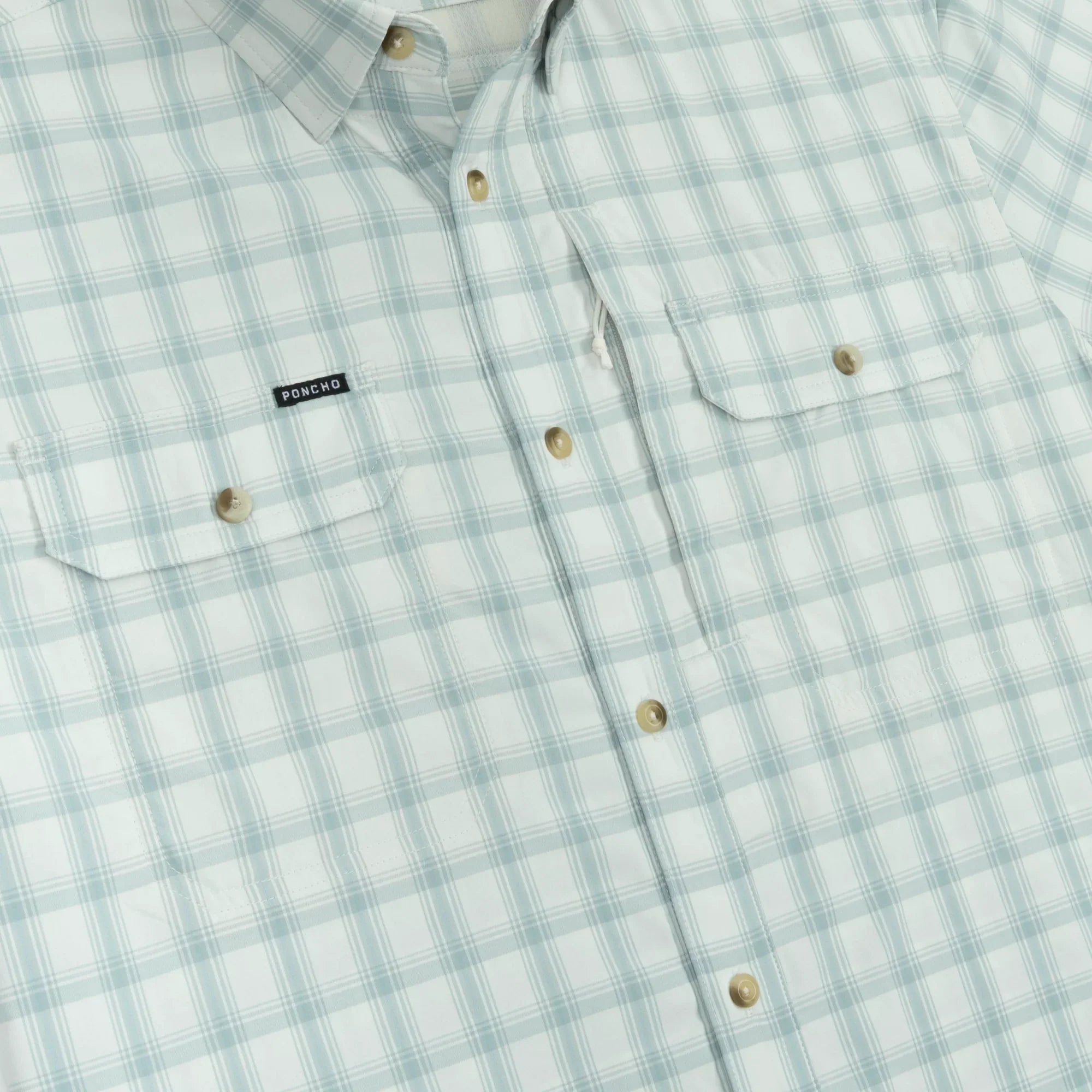 Men's Poncho "The 10 Weight" Short Sleeve Button Up Shirt